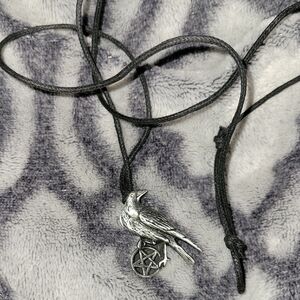 Silver Bird Pendant Necklace